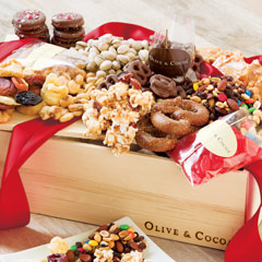 Gourmet Snack Break, Food Gift Baskets: Olive & Cocoa, LLC