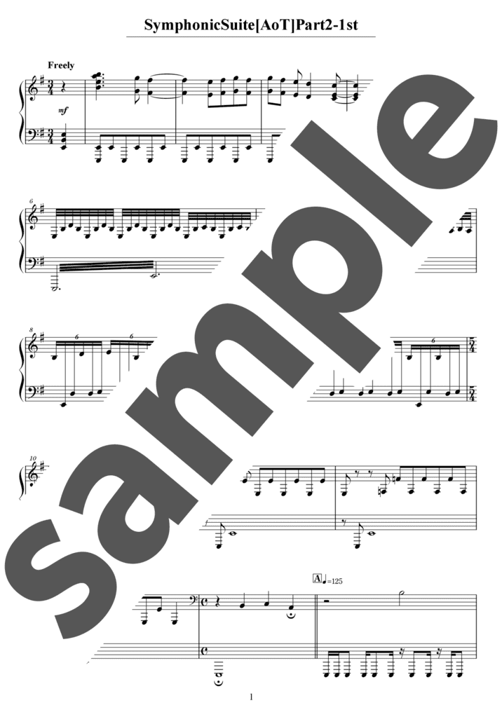 ピアノ楽譜】Find the Flame / 祖堅正慶（ソロ / 中上級）