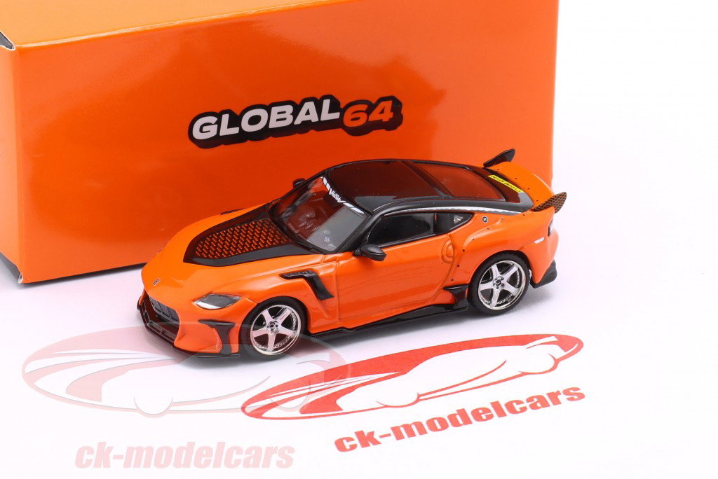 Tarmac Works 1:64 Nissan VeilSide FFZ400 Fairlady オレンジ / 黒