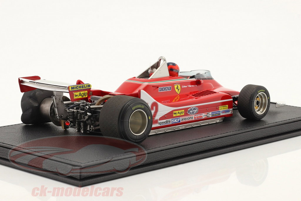 GP Replicas 1:18 Gilles Villeneuve Ferrari 312T4 #12 Dutch GP