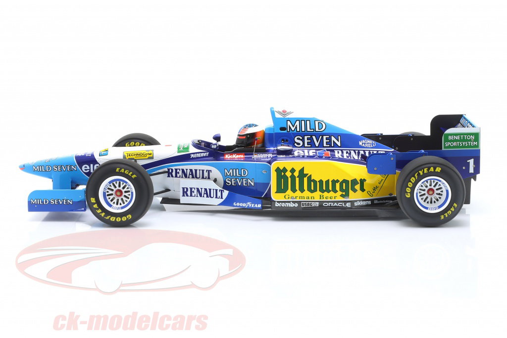 Minichamps 1:12 M. Schumacher Benetton B195 #1 式 1 世界