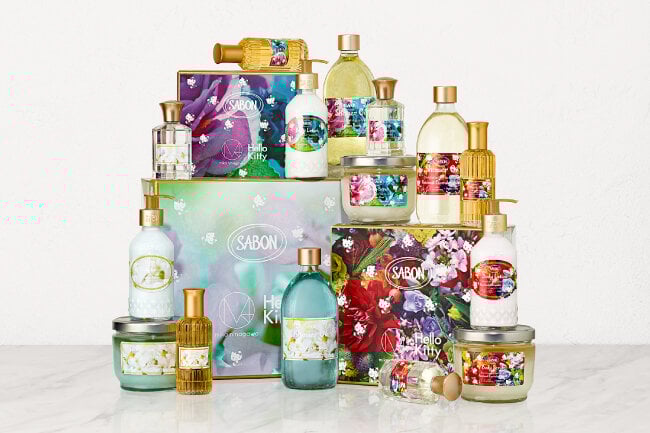 SABON × M / mika ninagawa × Hello Kittyのトリプルコラボ「FLORAL