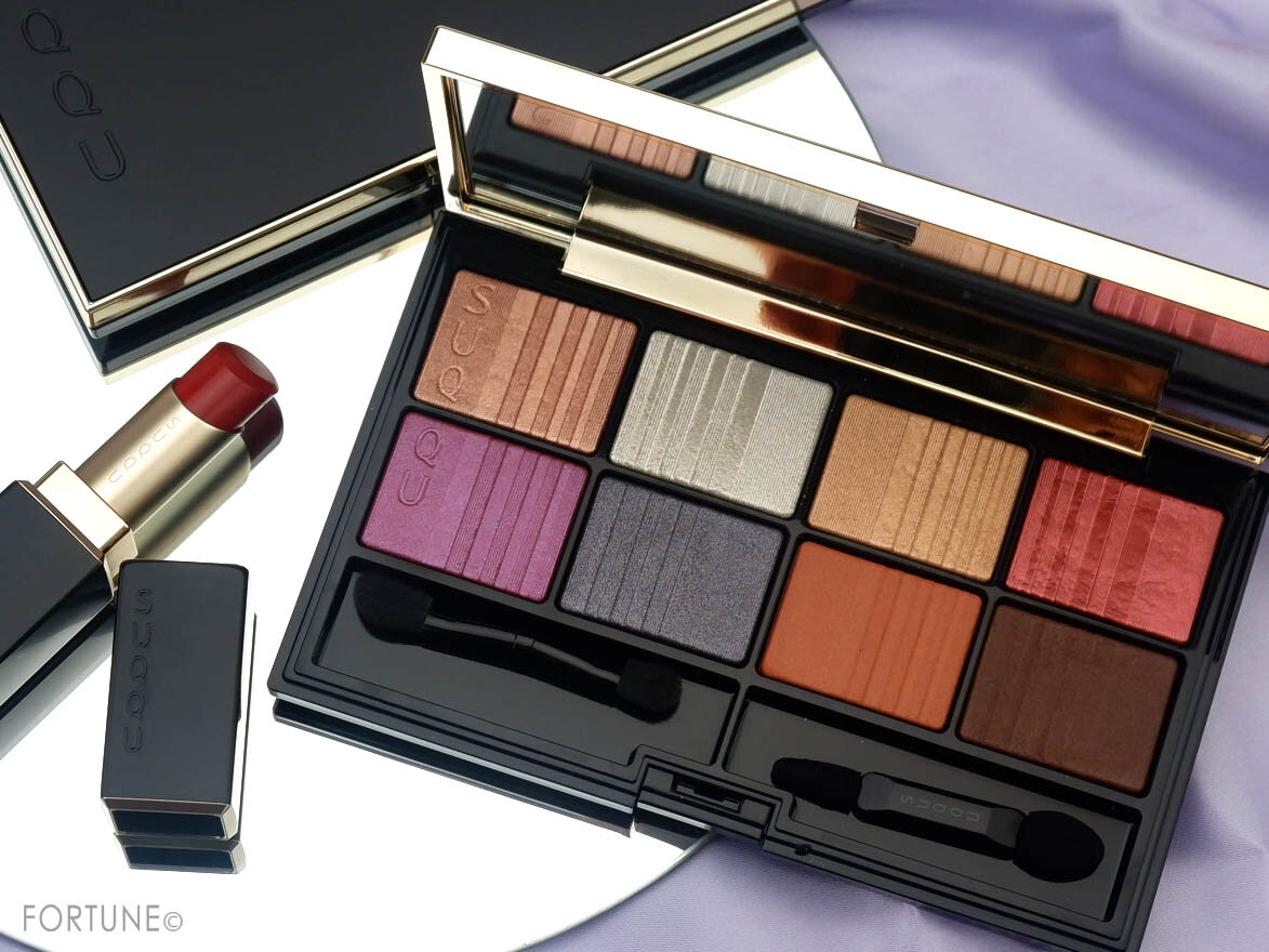 スック 2020クリスマスコフレ〉3種の質感と8色を重ねて贅沢に遊ぶ