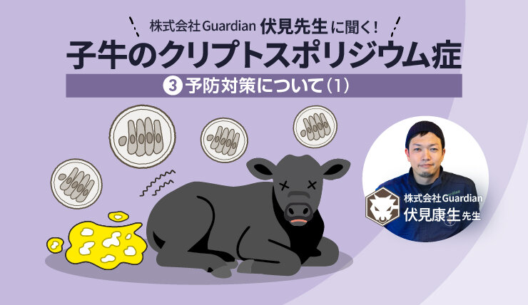 伏見康生先生に聞く！「子牛のクリプトスポリジウム症」 第3回 ー予防