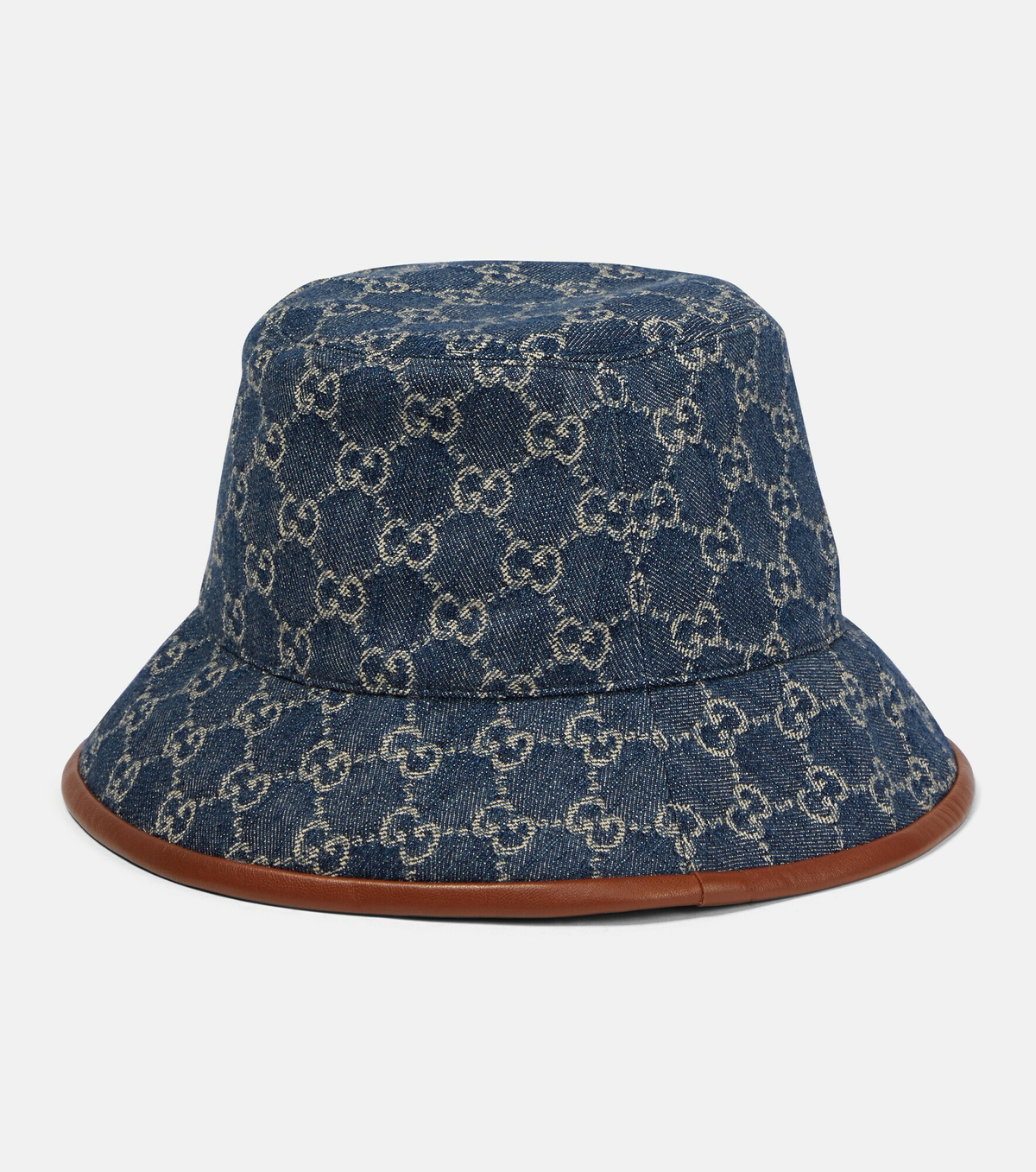 Gucci - GG jacquard denim bucket hat Gucci