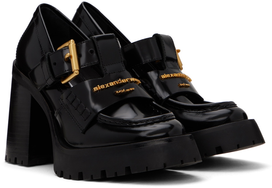 Alexander Wang Black Carter Loafer Heels Alexander Wang