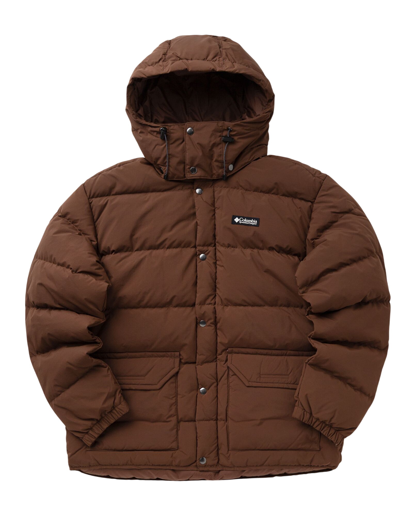 Columbia Wallowa™ Down Hooded Jacket Brown Mens Down & Puffer