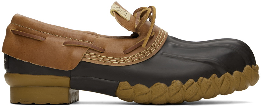 visvim Green Decoy Duck Lo-Folk Loafers Visvim