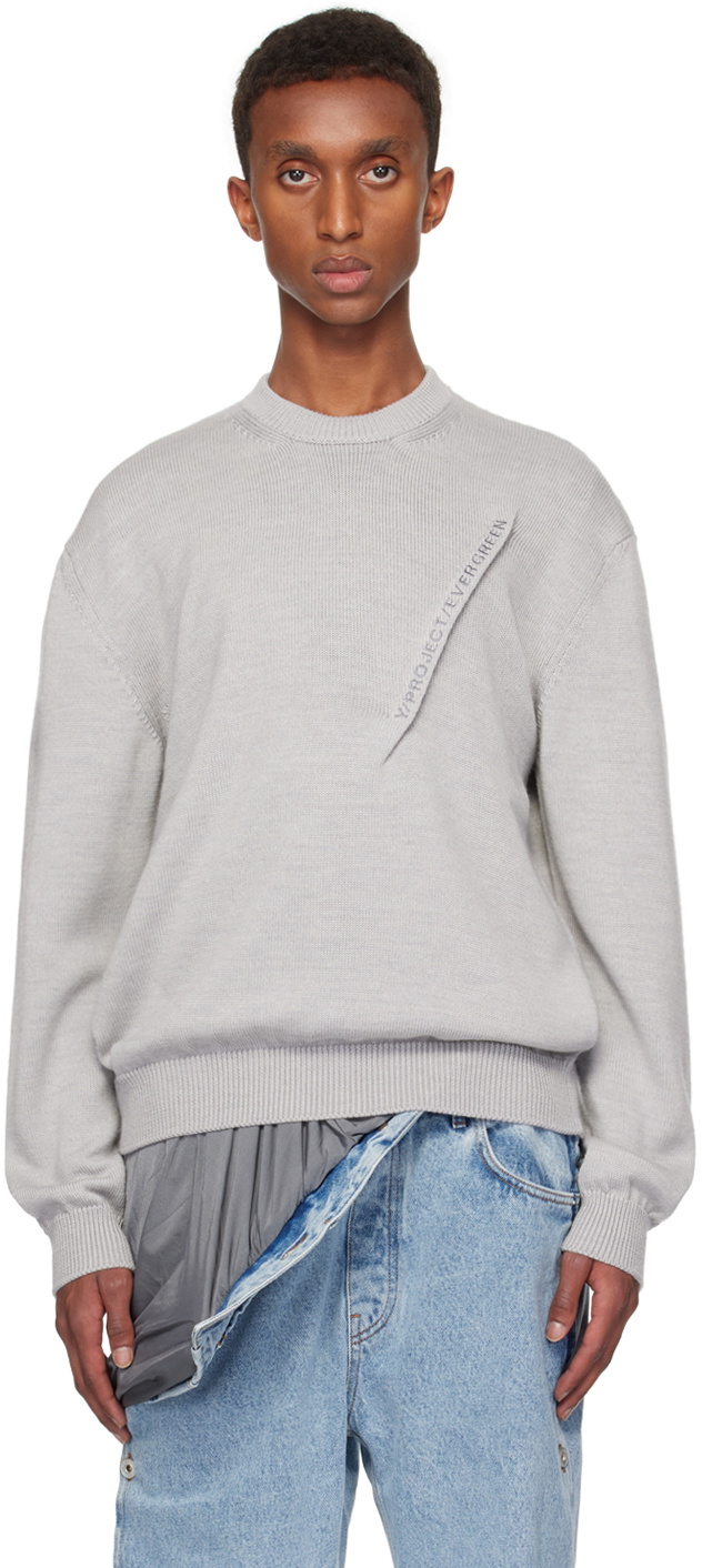 Y/Project Blue Paris' Best Jacquard Sweater Y/Project