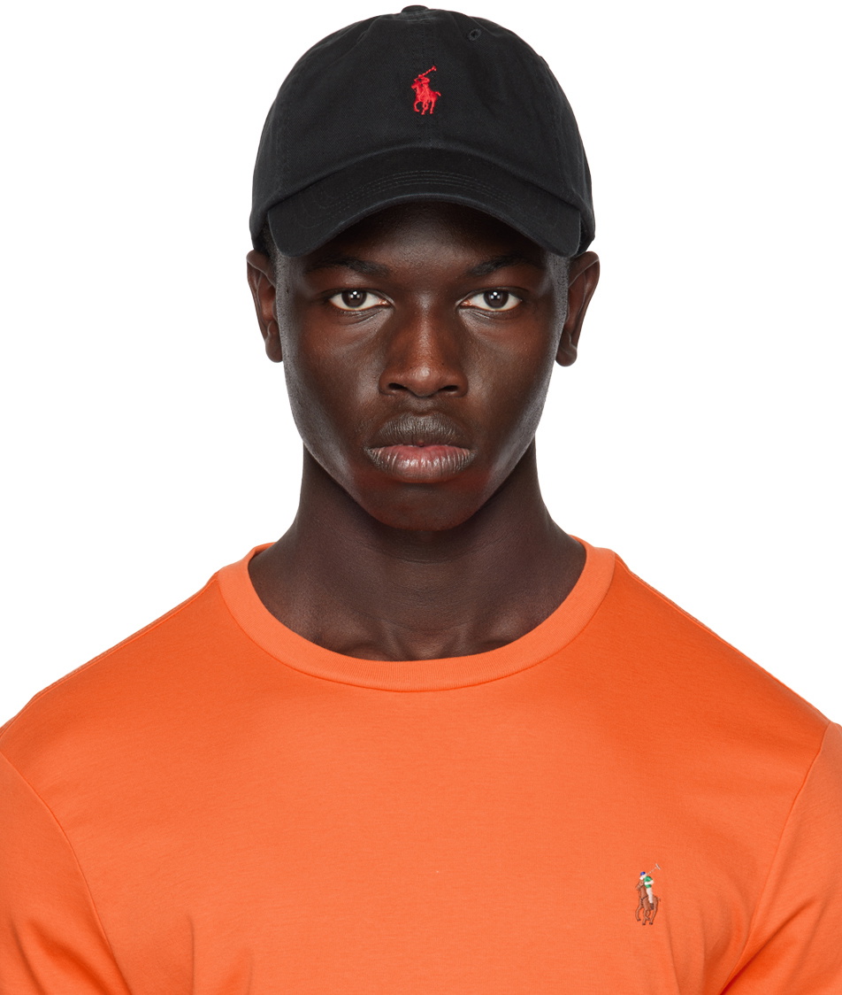 Polo Ralph Lauren Black Logo Cap Polo Ralph Lauren