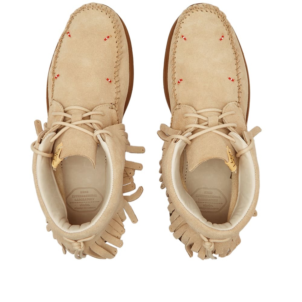 Visvim Men's FBT Shaman Folk Sneakers in Sand Visvim