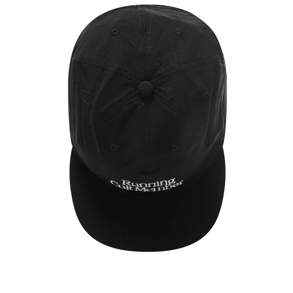 Satisfy Men's Peaceshell Running Cult Member Cap in Black Satisfy