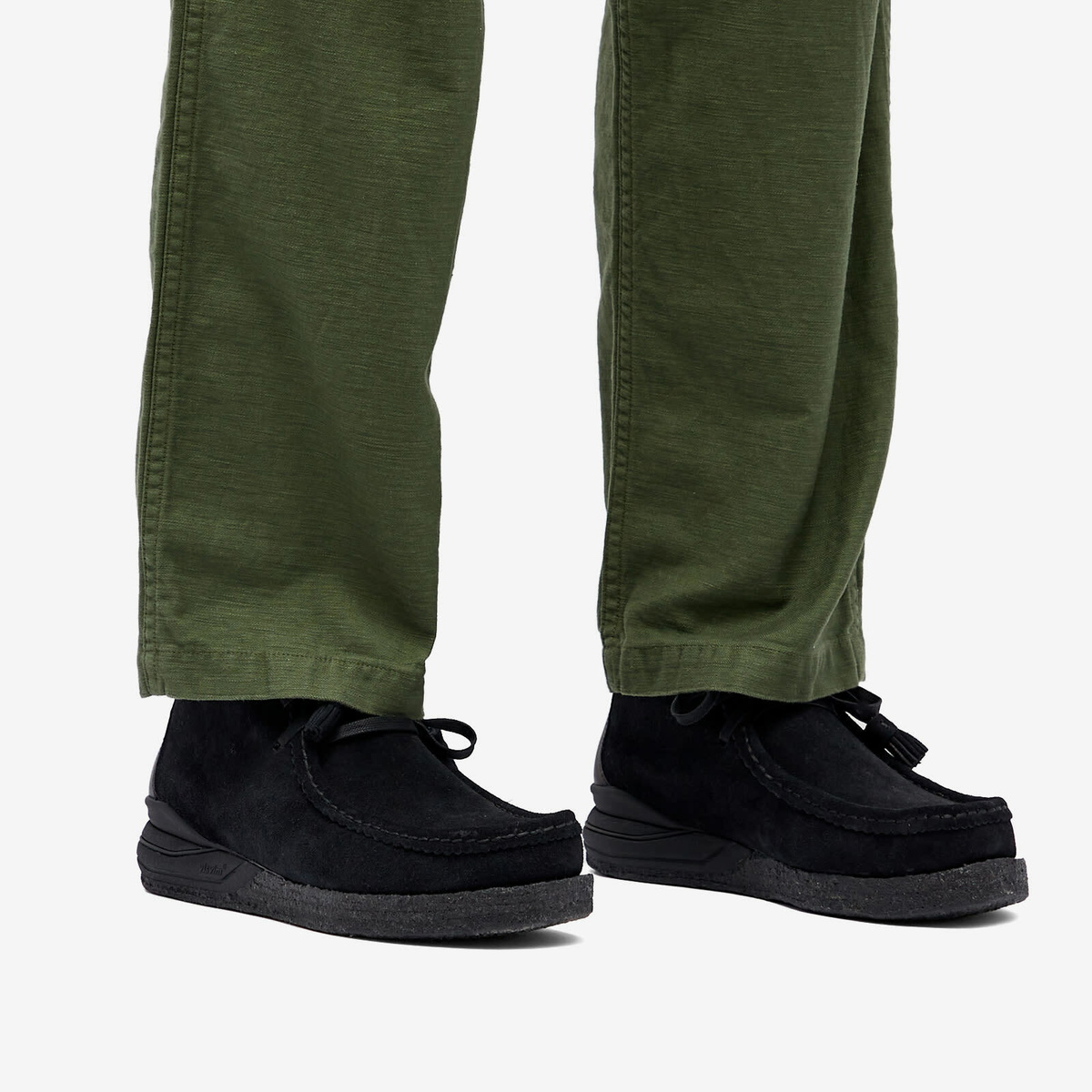 Visvim Men's Beuys Trekker Folk in Black Visvim