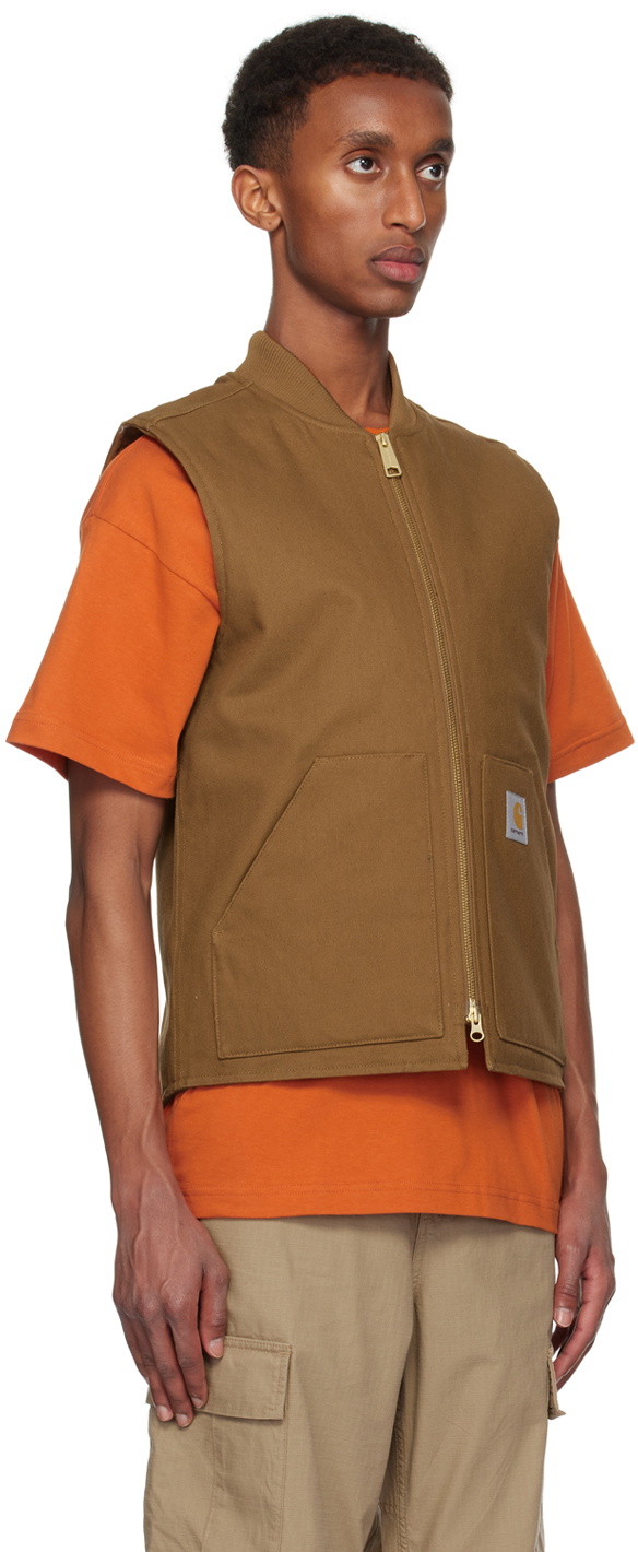 Carhartt Work In Progress Brown Classic Vest Carhartt WIP