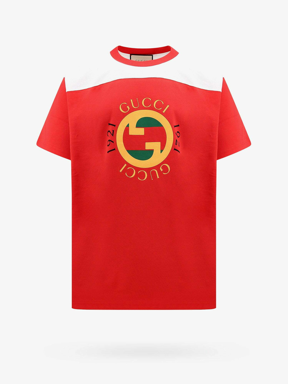 Gucci T Shirt Red Mens Gucci