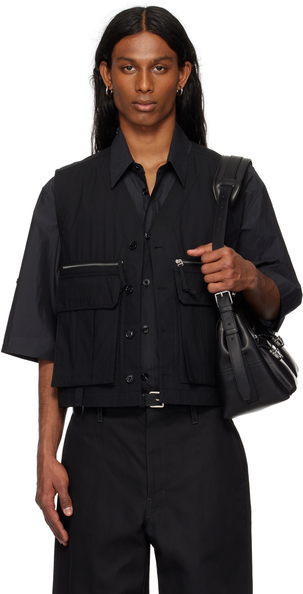 Lemaire Black Reporter Vest Lemaire