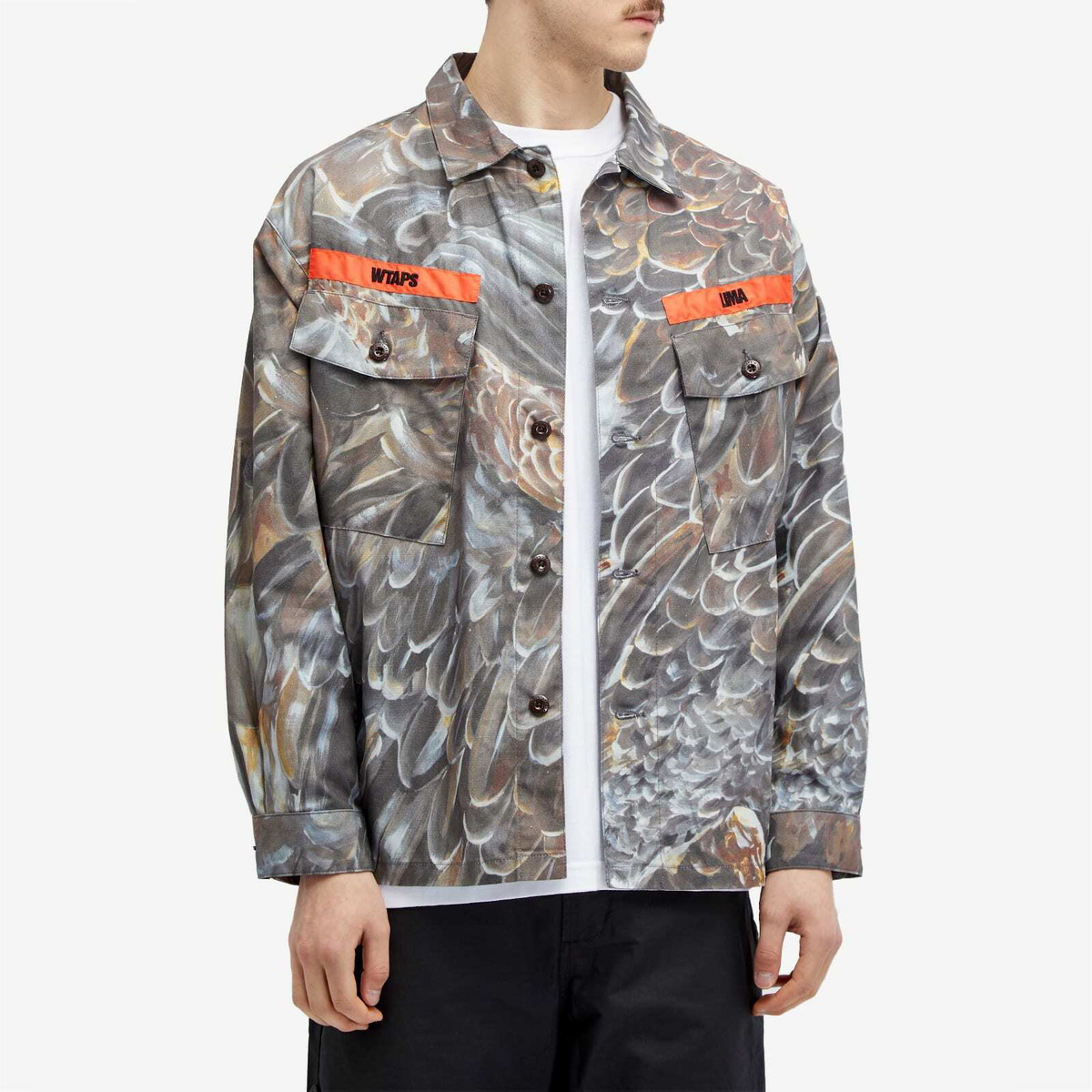 WTAPS Men's 02 Shirt Jacket in Wed Camo WTAPS
