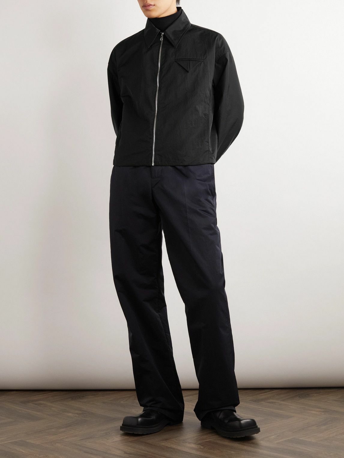 Bottega Veneta - Tech-Nylon Blouson Jacket - Black Bottega Veneta