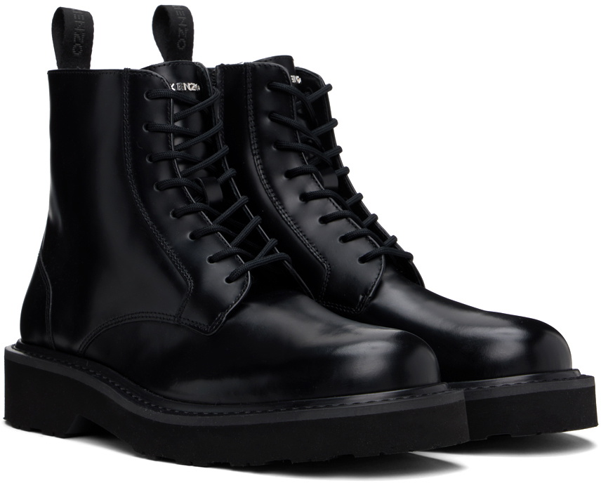 Kenzo Black Kenzo Paris 'KENZO Ukio' Boots Kenzo