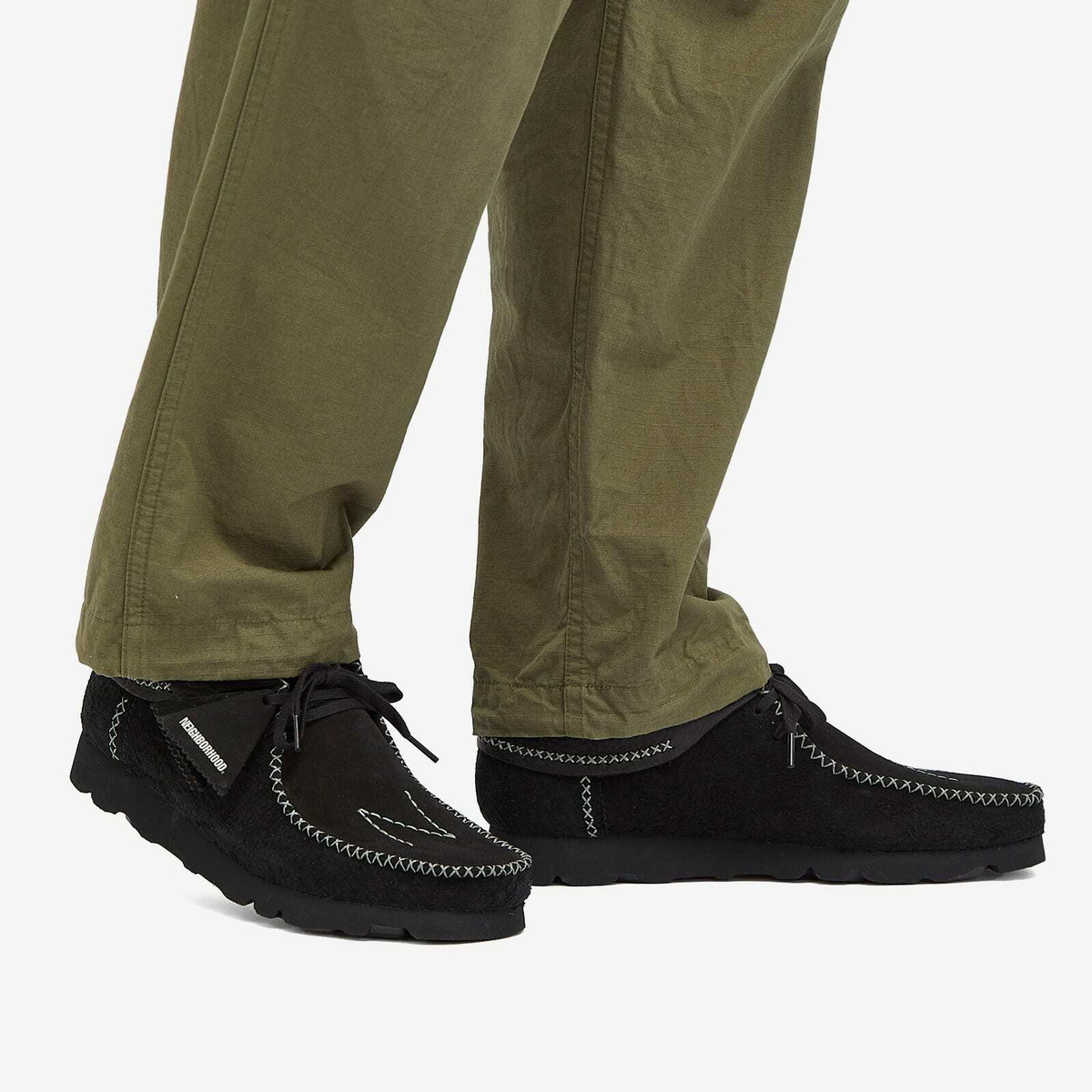 Clarks Originals Men's x Neighborhood Wallabee in Black Clarks