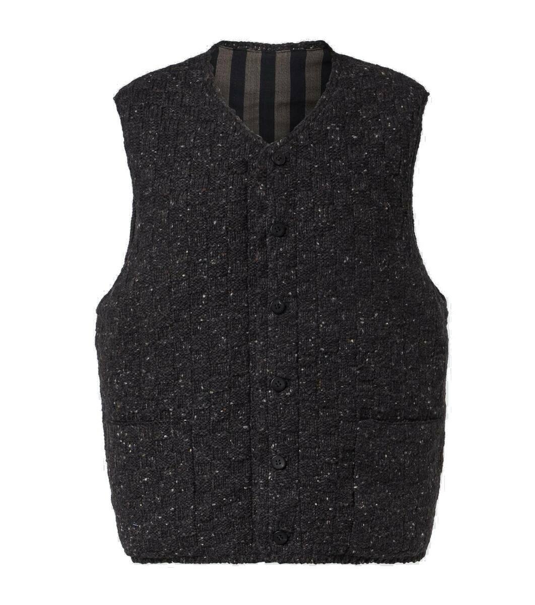 visvim Black Bickle Vest Visvim