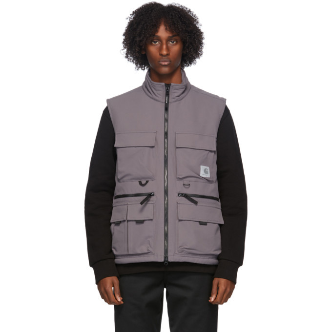 Carhartt Work In Progress Grey Colewood Vest Carhartt WIP