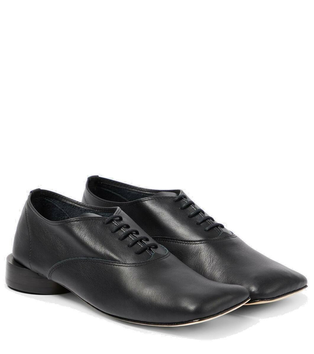 Jacquemus x Repetto Les Zizi leather Derby shoes Jacquemus