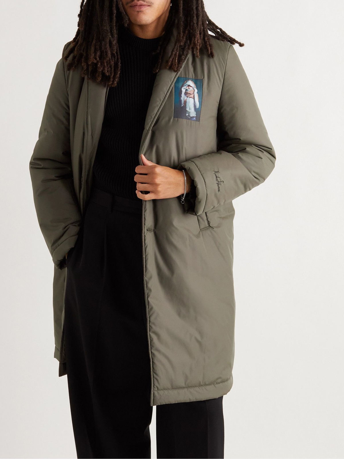 UNDERCOVER MADSTORE - Markus Akesson Printed Padded Shell Coat