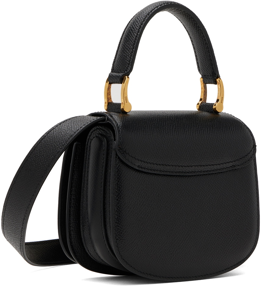 AMI Paris Black Nano Paris Paris Bag AMI