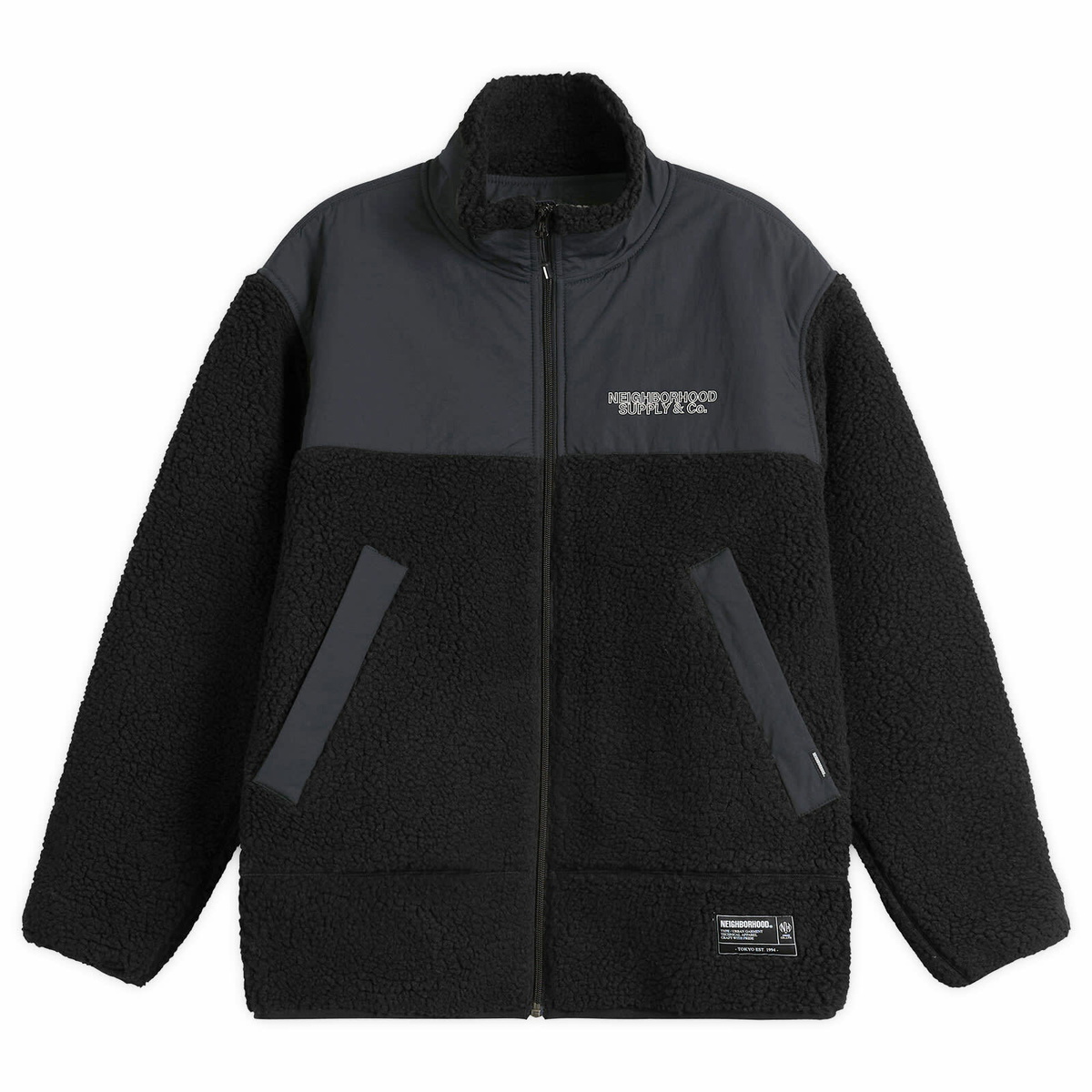 Neighborhood Men's x Lordz of Brooklyn Quilt Jacket in Black