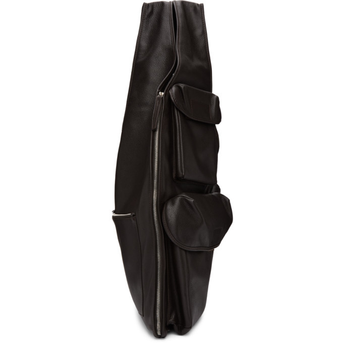 Lemaire Brown Reporter Bag Lemaire