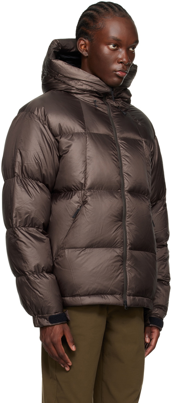 Goldwin Brown Packable Down Jacket Goldwin