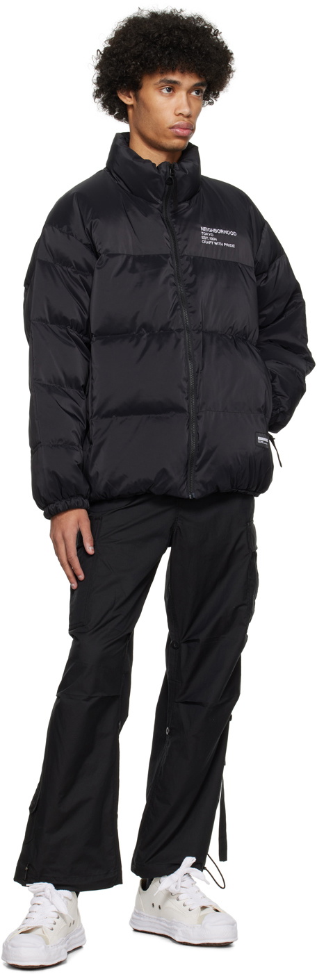 Neighborhood Black Classic Down Jacket Neighborhood