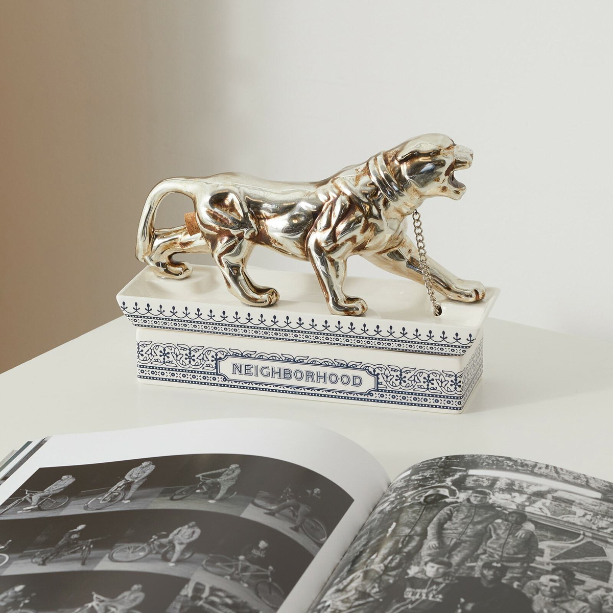 Neighborhood Men's Panther Incense Chamber in Silver Neighborhood