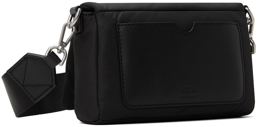 AMI Paris Black Ami De Coeur Lunch Box Bag AMI