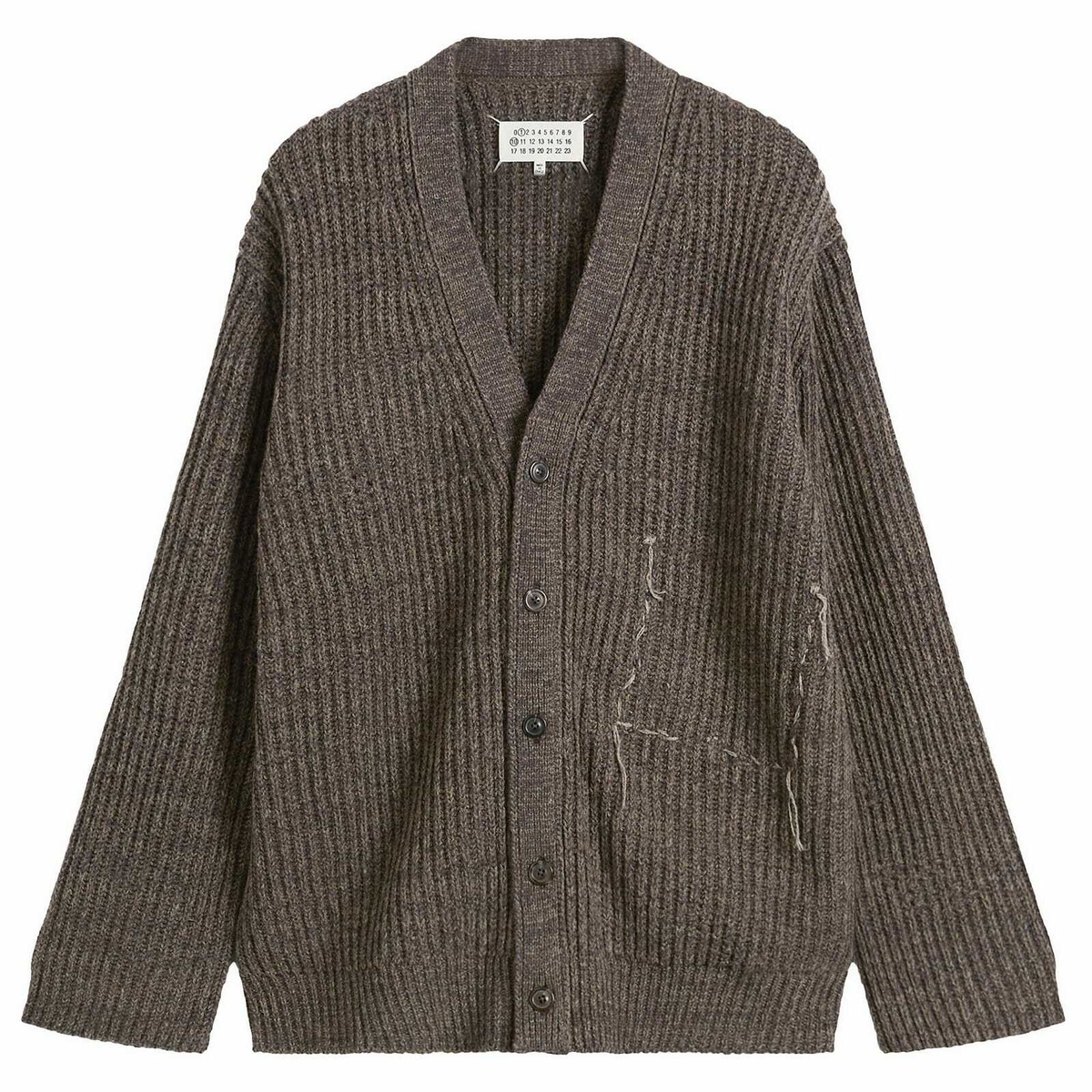 Maison Margiela 14 Classic Rib Knit Crew Neck Maison Margiela