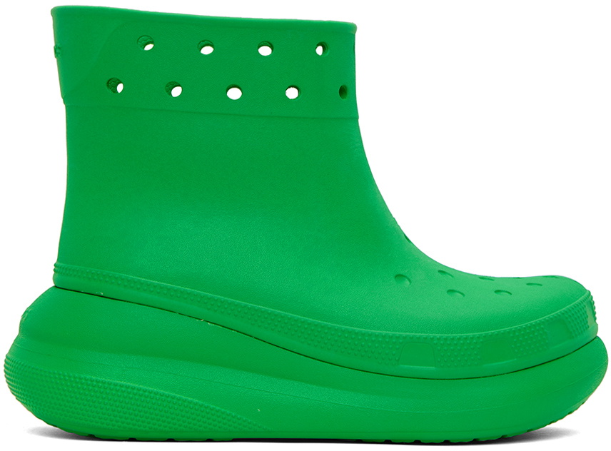Crocs Green Crush Boots Crocs