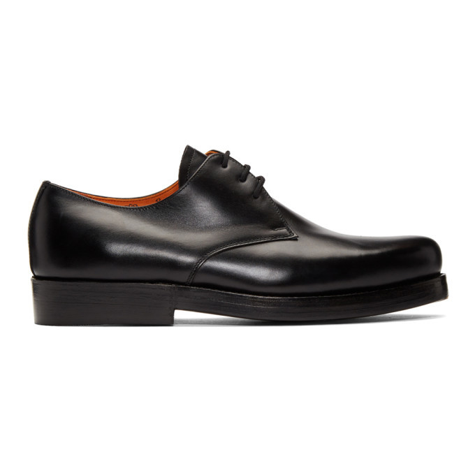 Junya Watanabe Black Heinrich Dinkelacker Edition Smooth Derbys