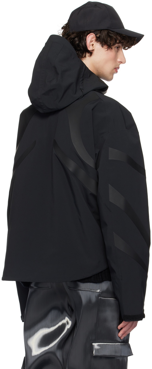 HELIOT EMIL Black Insterno Technical Jacket Heliot Emil