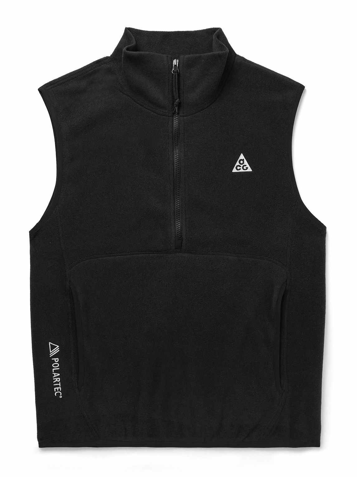 Nike - ACG Wolf Tree Logo-Embroidered Polartec® Fleece Half-Zip