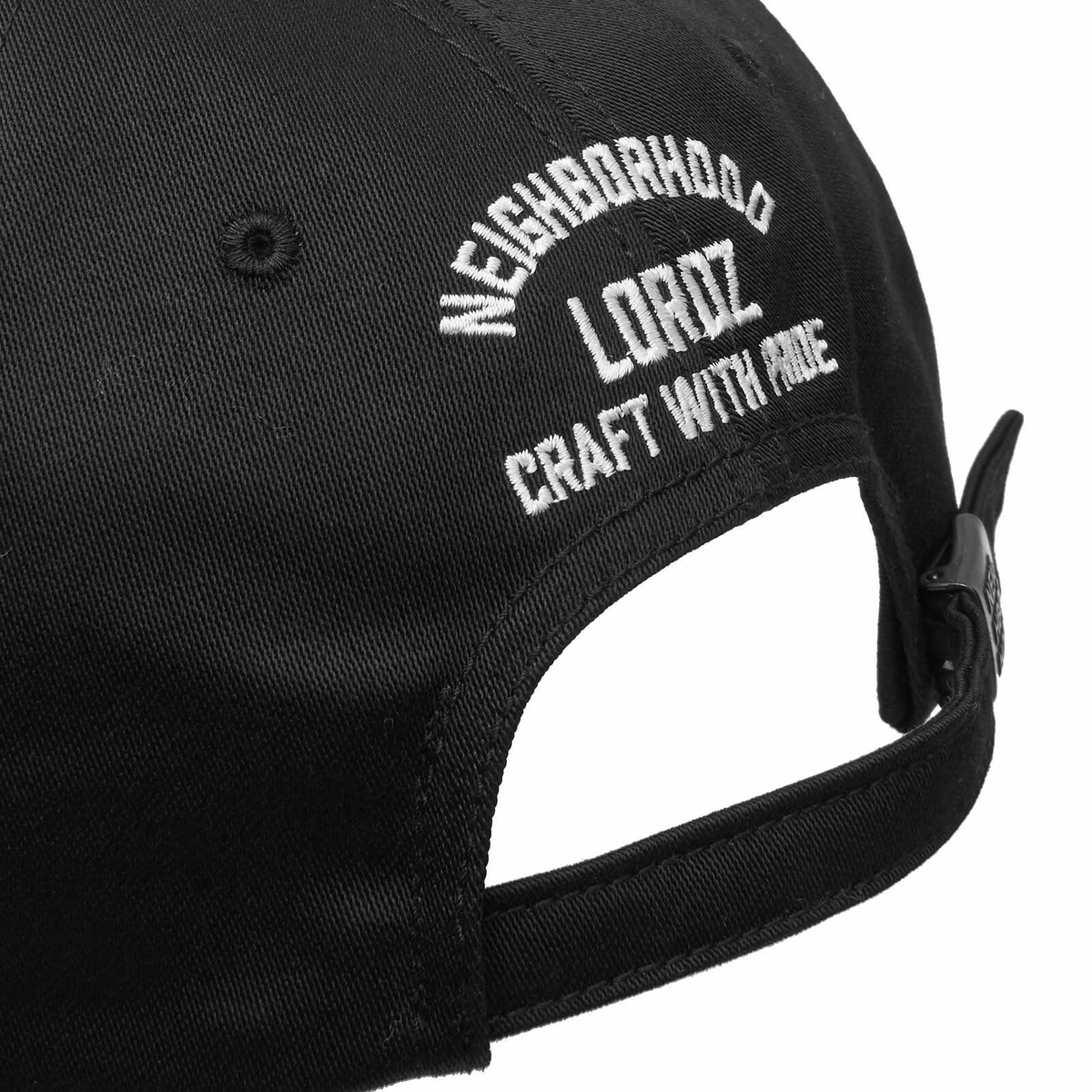 Neighborhood Men's x Lordz of Brooklyn Dad Cap in Black Neighborhood