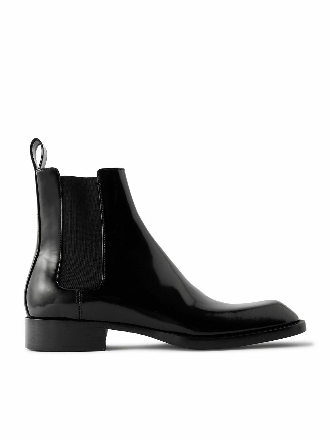 SAINT LAURENT - Vadim Polished-Leather Chelsea Boots - Black Saint