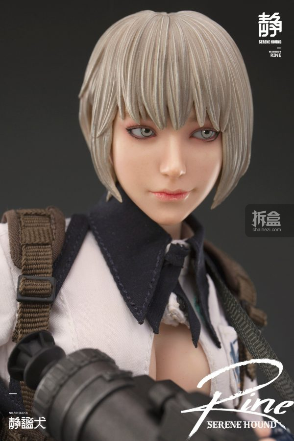I8TOYS 静谧犬第二弹克隆人双子TACHE RINE 1/6可动人偶- 拆盒
