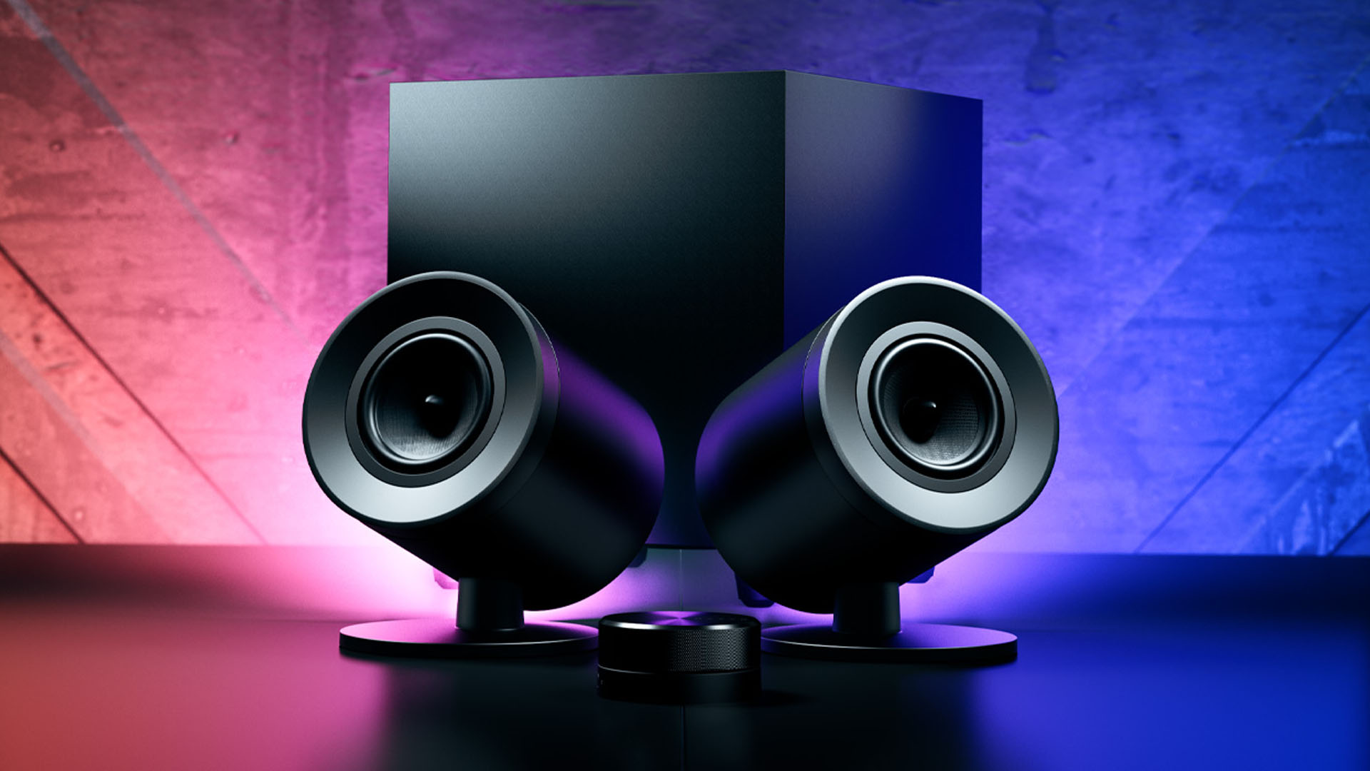 New Razer Nommo V2 computer speakers have Wireless Control Pod