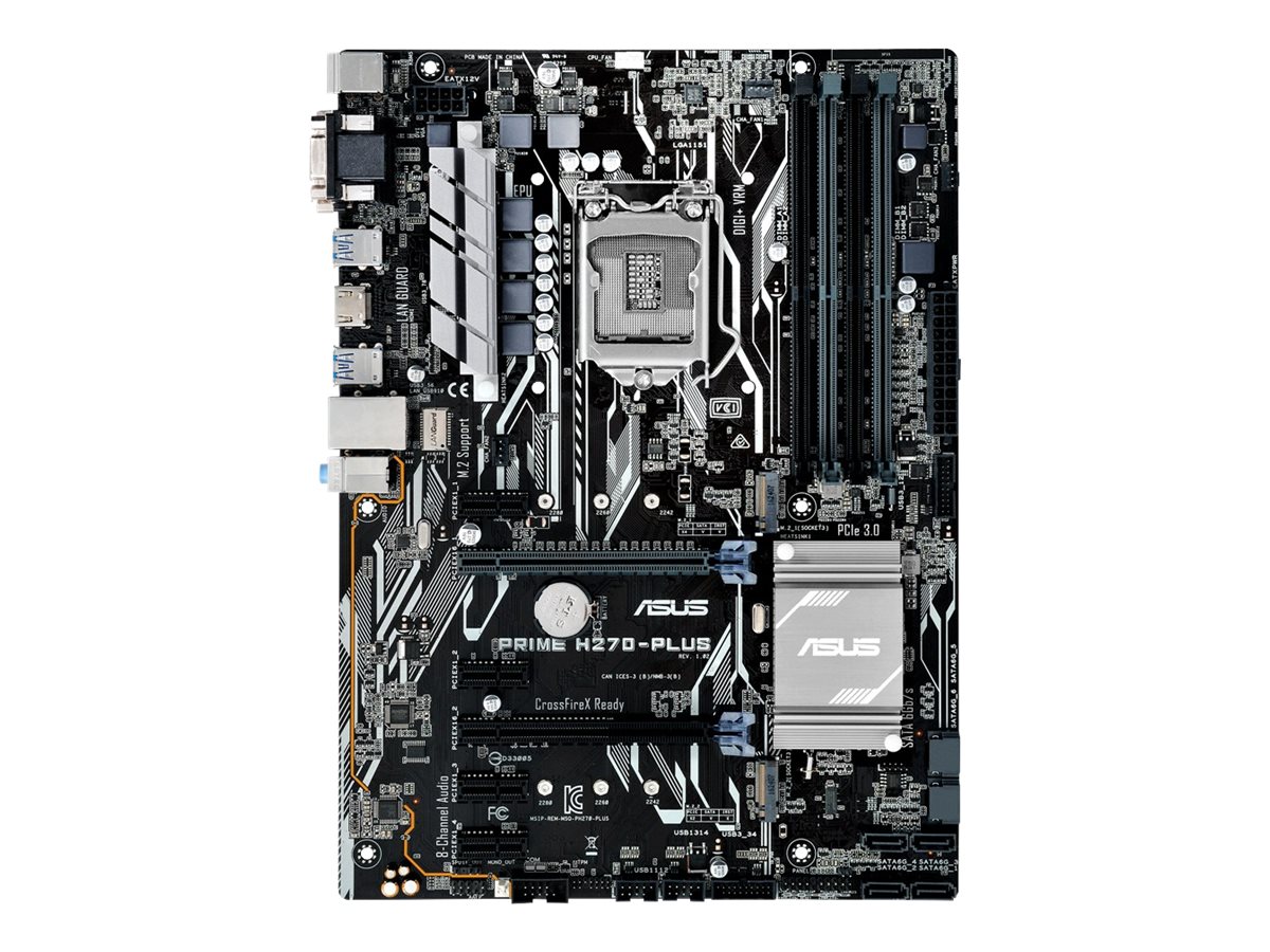 ASUS PRIME H270-PLUS/CSM/C/SI | Overview, Specs, Details | SHI