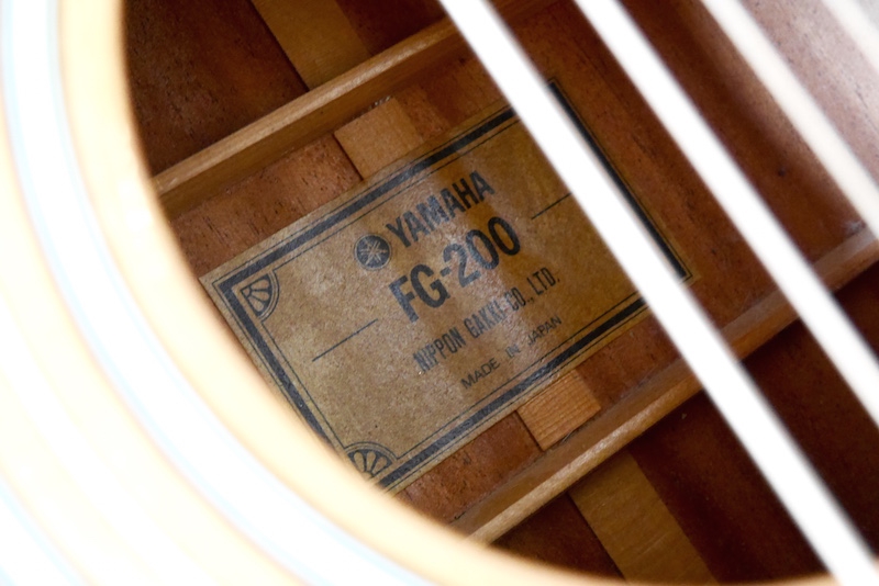 YAMAHA FG-200 1973' グリーンラベル | Guitar Shop FOOLS GOLD