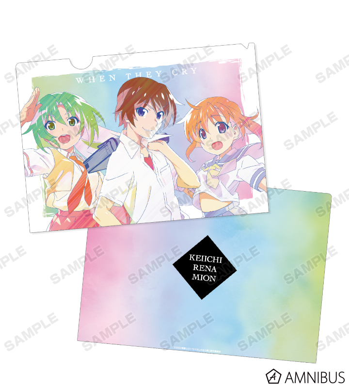 ひぐらしのなく頃に 業 - 前原圭一＆竜宮レナ＆園崎魅音 Ani-Art clear