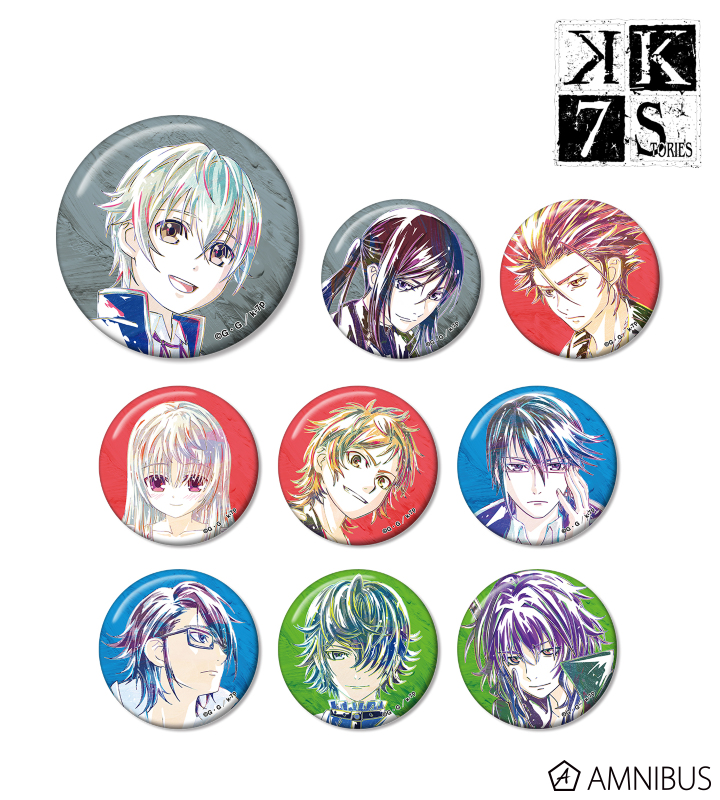 原画 缶バッジ 比水流 アイドルK K SEVEN STORIES 原画 缶バッジ 伏見