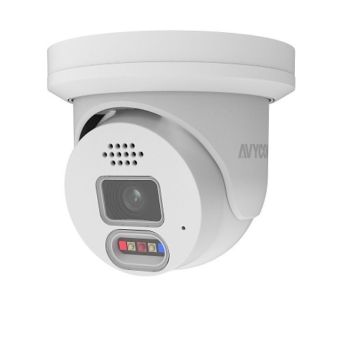 AVYCON AVC-NAE41F28 4MP Smart Defender Turret IP Camera, H.265+