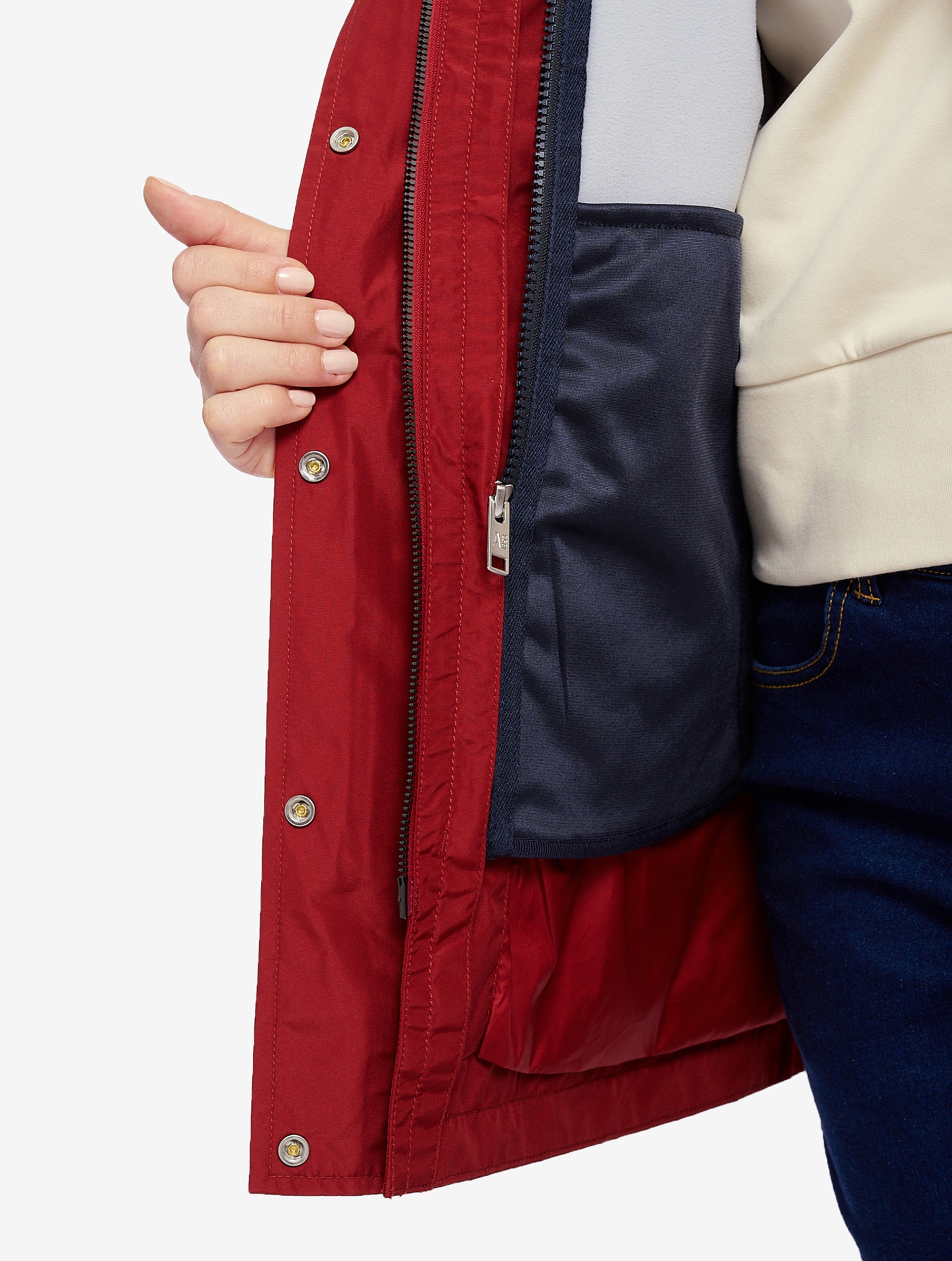 レディース ゴアテックスウィンドストッパー® フリースベスト T-KIT